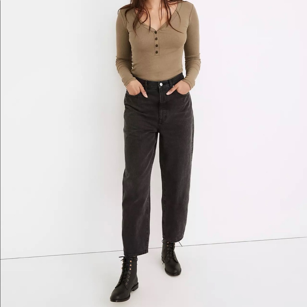 New! Madewell Balloon Jeans in Noll Wash NWOT size 30 tall (30T)